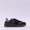 Victoria Berlin Snake Print Trainer - Black Snake
